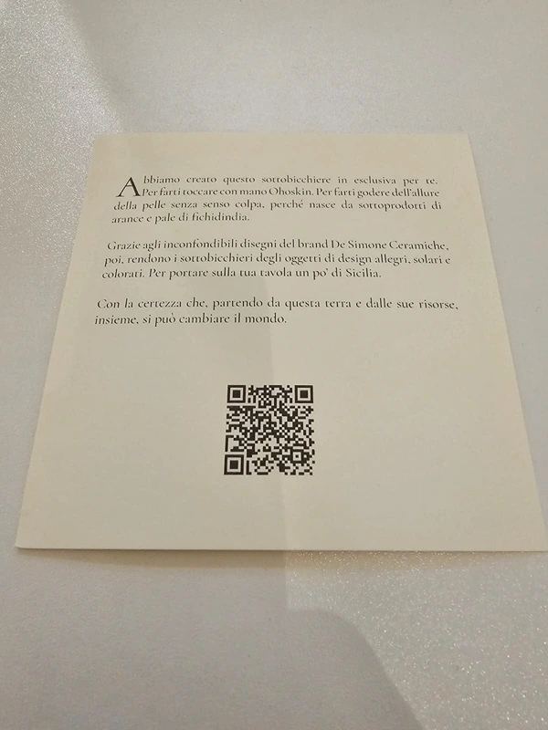 Limited Edition Coasters - Ohoskin x De Simone