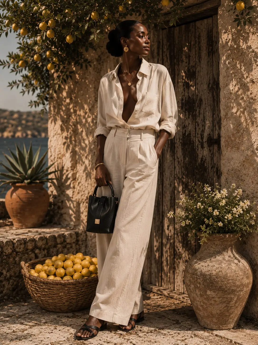 Small Bucket Bag by Monica Zuccheri | Made in Italy - Image 3